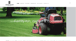 Desktop Screenshot of dutchtouchlawncare.com